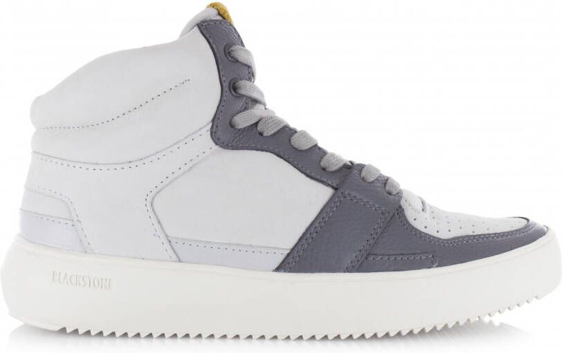 Blackstone DWAYNE YG02 OFF WHITE GREY HIGH SNEAKER Man OFF WHITE GREY - Foto 2