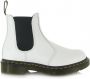 Dr. martens 2976 Yellow Stitch Smooth White - Thumbnail 2