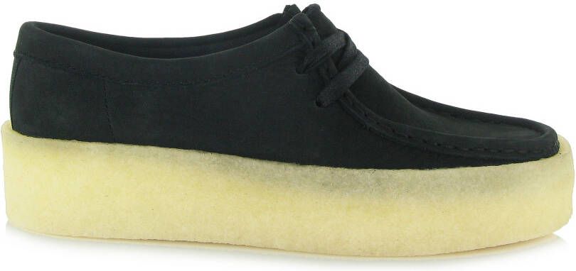 Clarks Dames Wallabee Cup Zwart Nubuck Black Dames - Foto 3