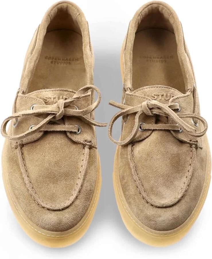 COPENHAGEN STUDIOS Loafers Dames Cph160 Maat: 39 Materiaal: Suède Kleur: Camel - Foto 9