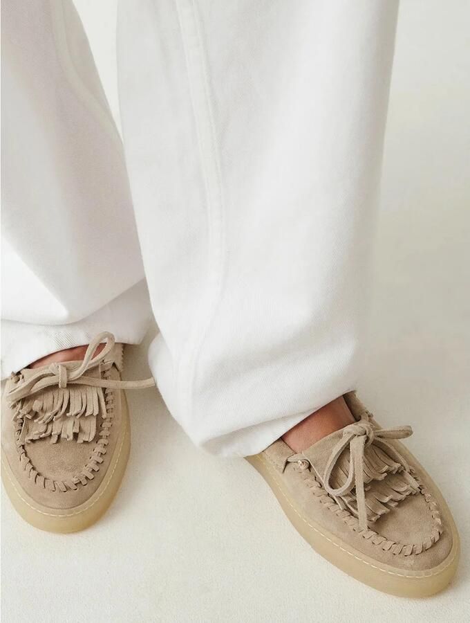 COPENHAGEN STUDIOS Lage Sneakers Dames Cph365 Maat: 38 Materiaal: Suède Kleur: Beige - Foto 7