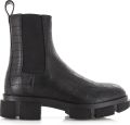 Copenhagen Studios Croco Black Stijlvolle Damesschoenen - Zwart