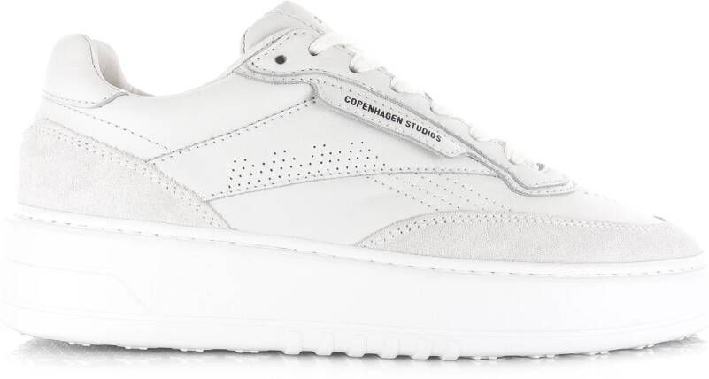 COPENHAGEN STUDIOS Lage Sneakers Dames Cph89 Maat: 42 Materiaal: Leer Kleur: Wit - Foto 7