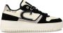Cruyff Campo Low Tall zwarte sneakers Leerlook Dames - Thumbnail 3