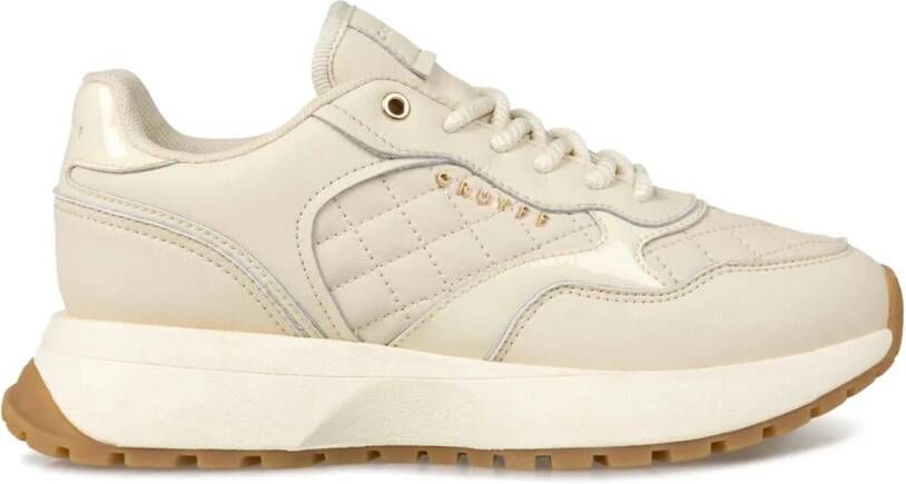Cruyff Charlotte Runner sneakers beige Leer Dames