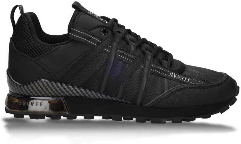 Cruyff Fearia sneakers zwart Leerlook Heren