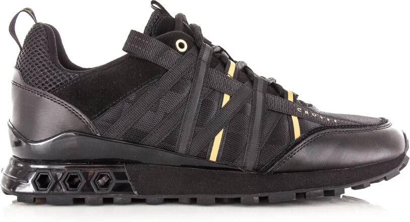 Cruyff Fearia Hex Tech sneakers zwart Mesh Heren