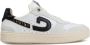 Cruyff Slice white cream black Wit Leer Lage sneakers Heren - Thumbnail 2