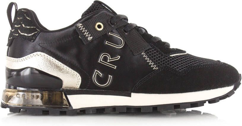 Cruyff Superbia Hex-Tech black gold Zwart Suede Lage sneakers Dames - Foto 2