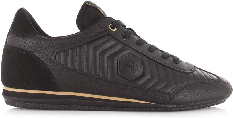 Cruyff Vanenburg Hex Zwart Leer Lage sneakers Heren