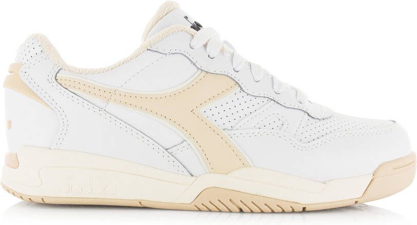 Diadora Winner Wit Leer Lage sneakers Dames
