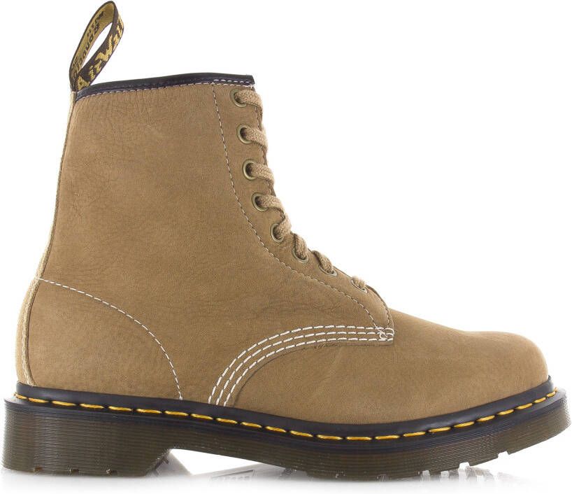 Dr martens Dr. Martens 1460 Savannah tan Beige Nubuck Veterboots Unisex - Foto 4