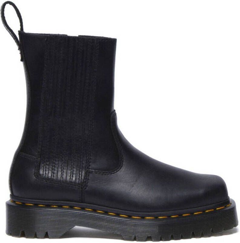 Dr martens Amaayah Lo black orleans Zwart Leer Chelsea boots Dames - Foto 3