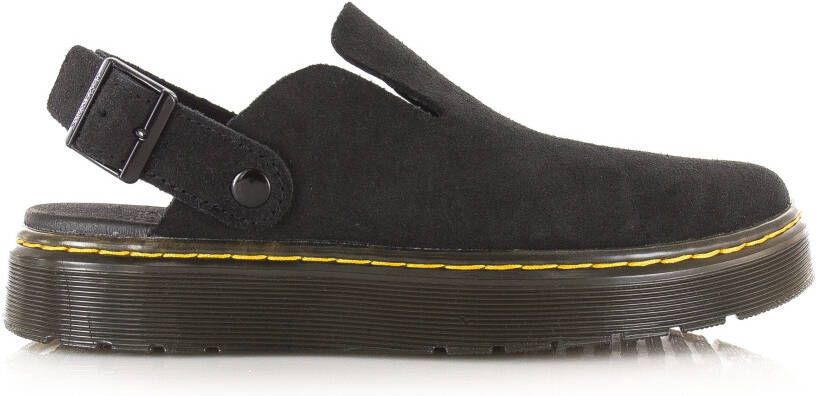 Dr martens Carlson black | muiltjes van suède Zwart Suede Muiltjes Dames