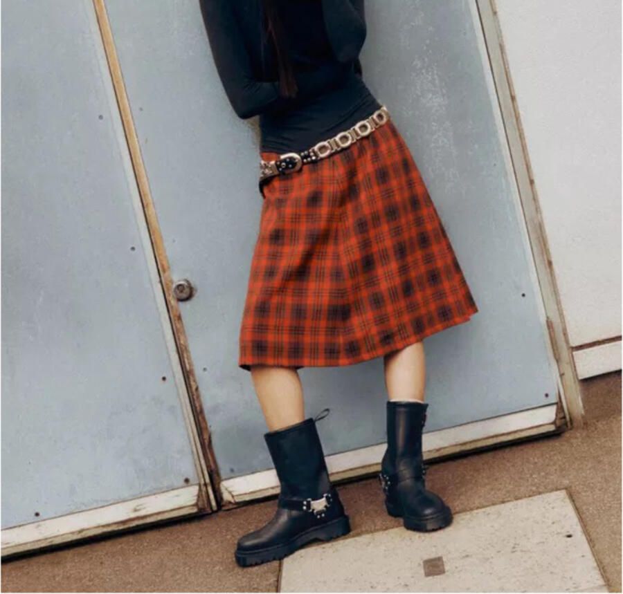 Dr martens Dr. Martens Anistone Hi biker boot black Leer Dames - Foto 5