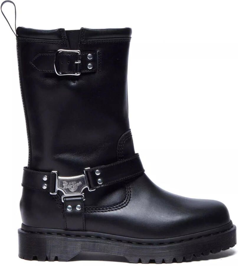 Dr martens Dr. Martens Anistone Hi biker boot black Leer Dames - Foto 3