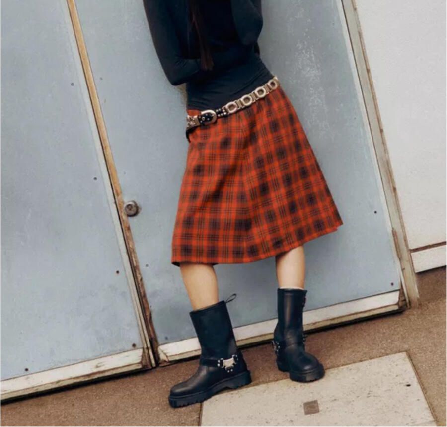 Dr martens Dr. Martens Anistone Hi biker boot black Leer Dames - Foto 5