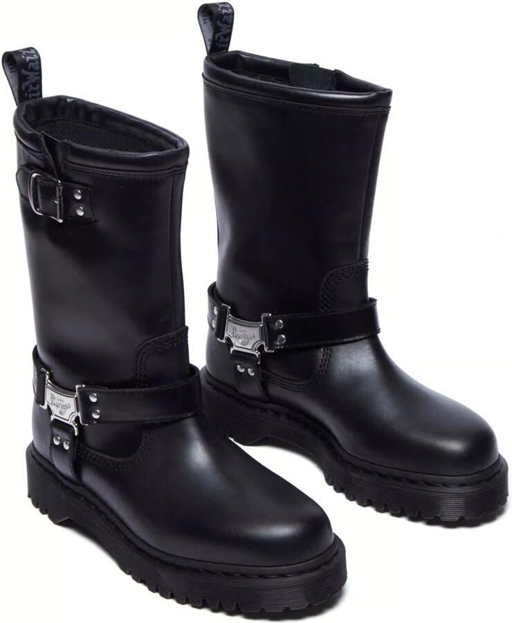 Dr martens Dr. Martens Anistone Hi biker boot black Leer Dames - Foto 6