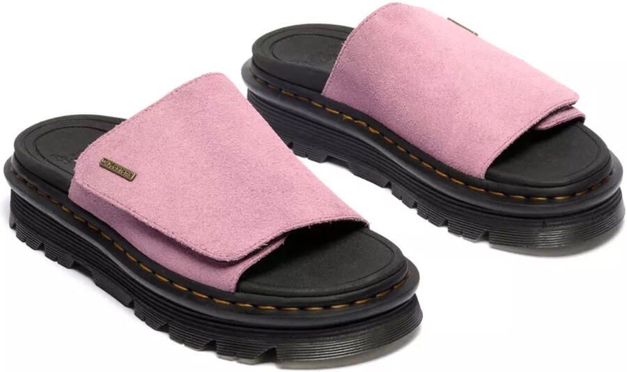 Dr martens Dr. Martens Zebzag Slide dusty rose Suede Dames - Foto 6
