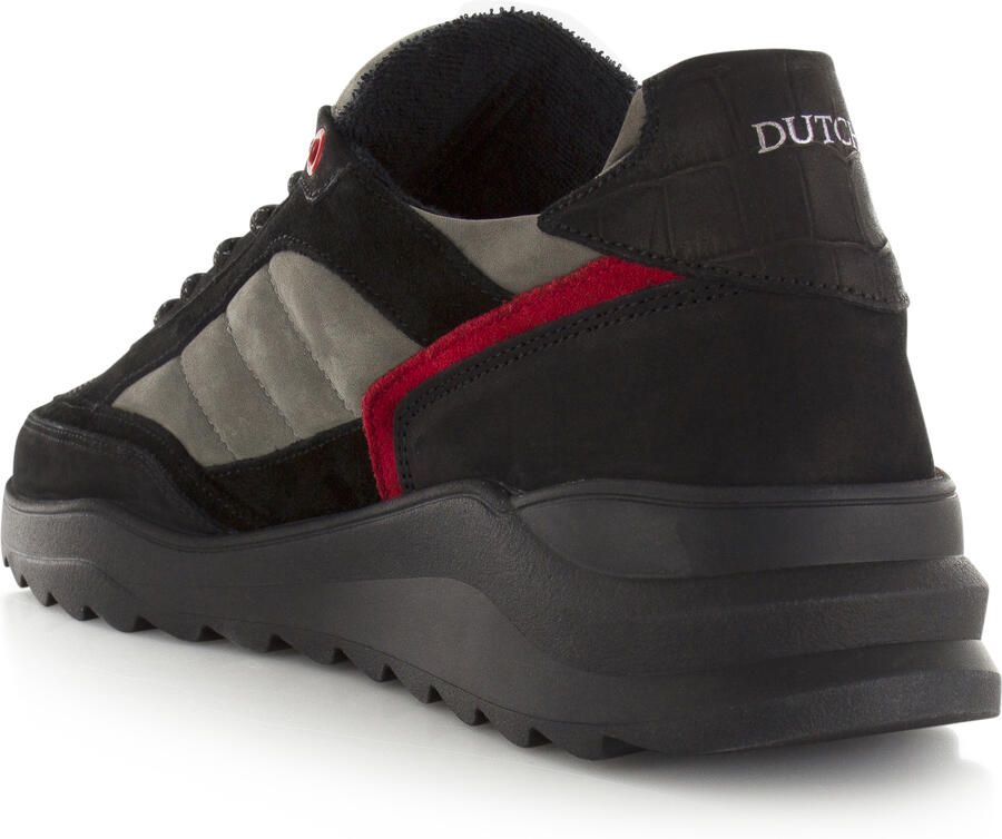 Dutch'D Elements Zwart Leer Lage sneakers Heren - Foto 4