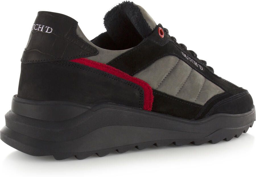 Dutch'D Elements Zwart Leer Lage sneakers Heren - Foto 5