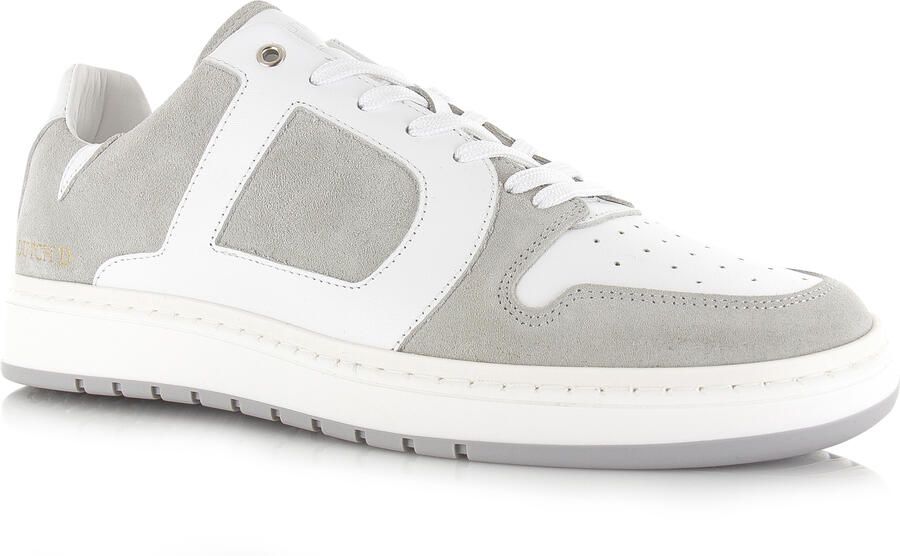 Dutch'D Rune White Grey Wit Suede Lage sneakers Heren - Foto 2