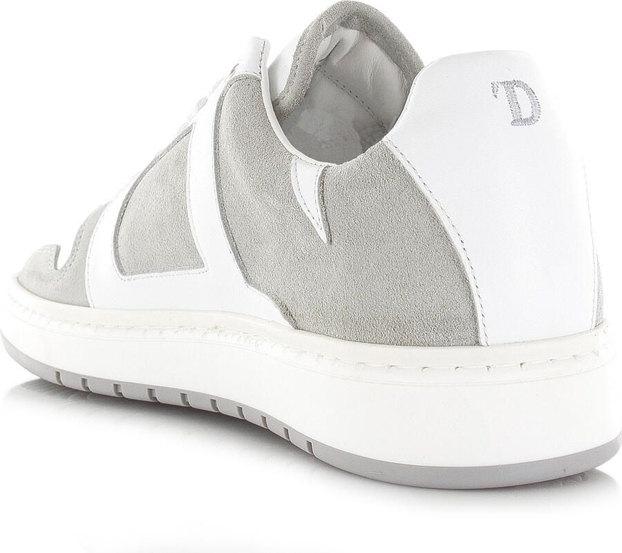 Dutch'D Rune White Grey Wit Suede Lage sneakers Heren - Foto 3