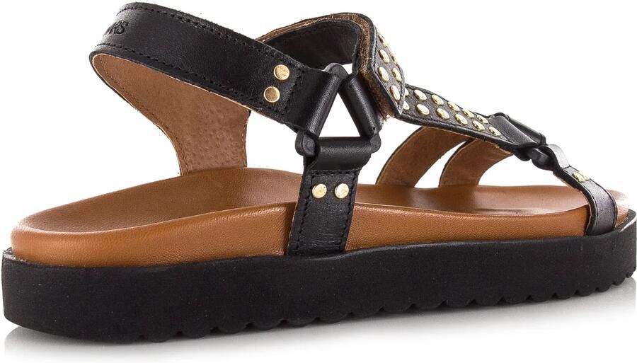 DWRS LABEL DWRS KODIAK leren sandalen met studs Leer Dames - Foto 4
