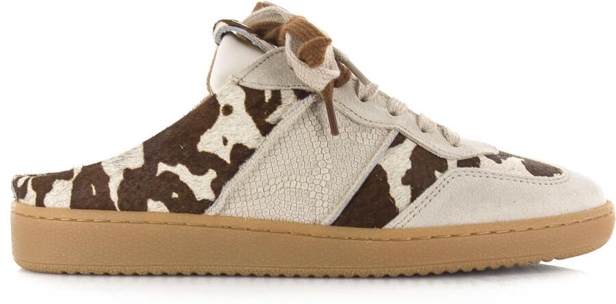 DWRS Nome Cow Hair On Instappers Sneakers B11850-02-8358 Beige - Foto 3