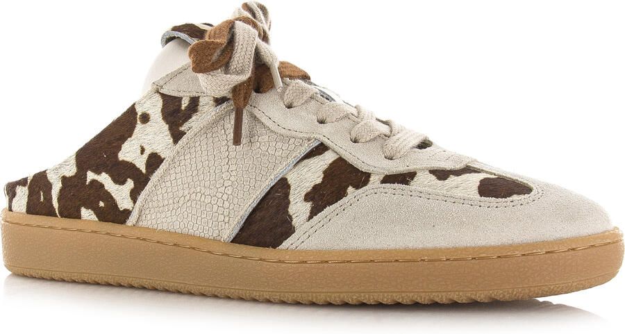 DWRS Nome Cow Hair On Instappers Sneakers B11850-02-8358 Beige - Foto 6