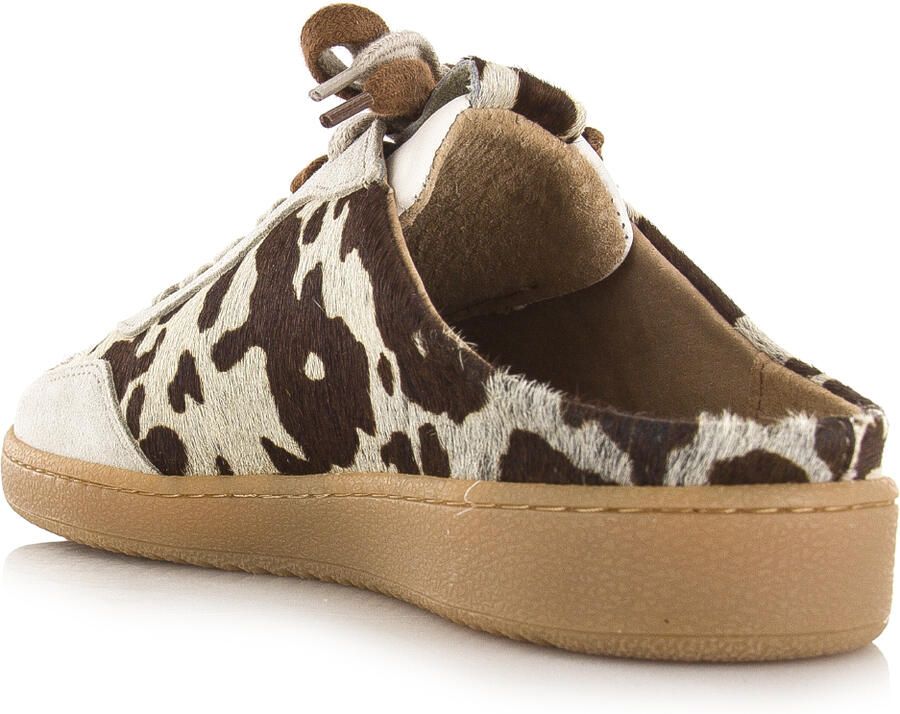 DWRS Nome Cow Hair On Instappers Sneakers B11850-02-8358 Beige - Foto 5
