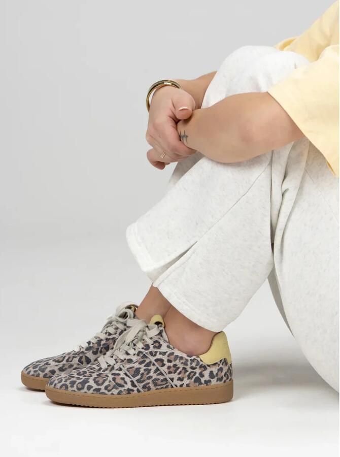 DWRS LABEL DWRS POONA leopard sand butter Leer Dames - Foto 5