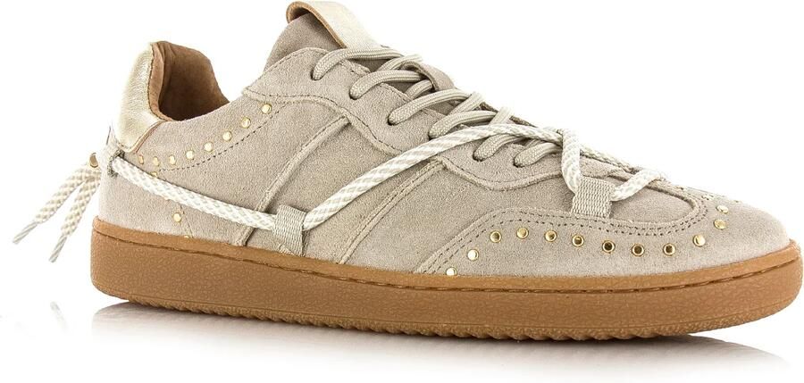 DWRS LABEL DWRS POONA studs sand Suede Dames - Foto 4