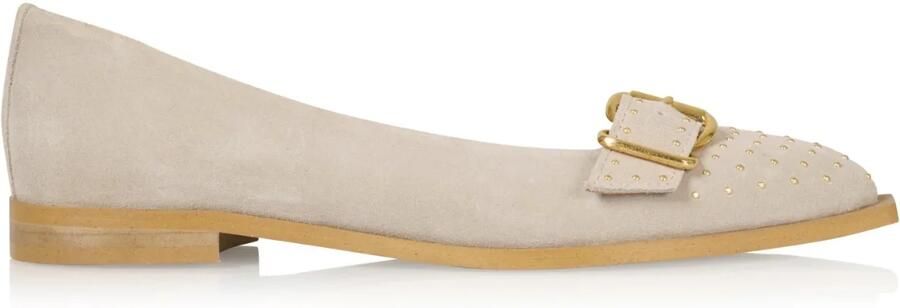 DWRS LABEL DWRS PORT VILA beige loafers dames Suede Dames - Foto 2