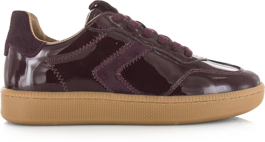 DWRS LABEL DWRS Salta verniz aubergine Lakleer Dames - Foto 3