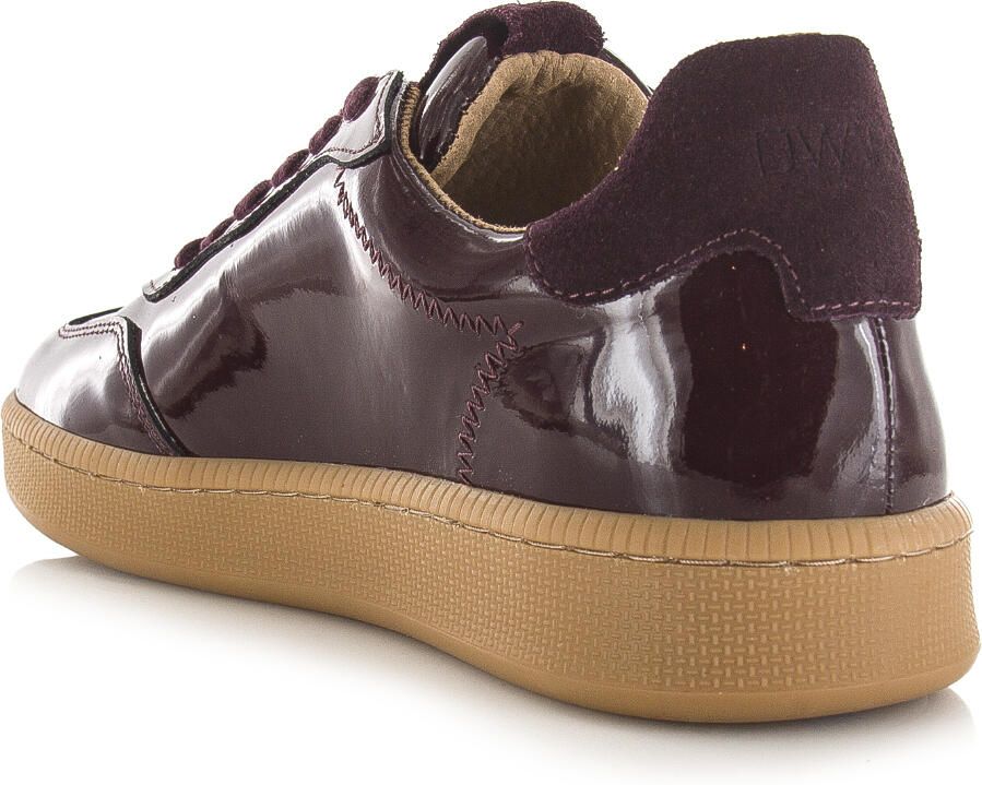 DWRS LABEL DWRS Salta verniz aubergine Lakleer Dames - Foto 4