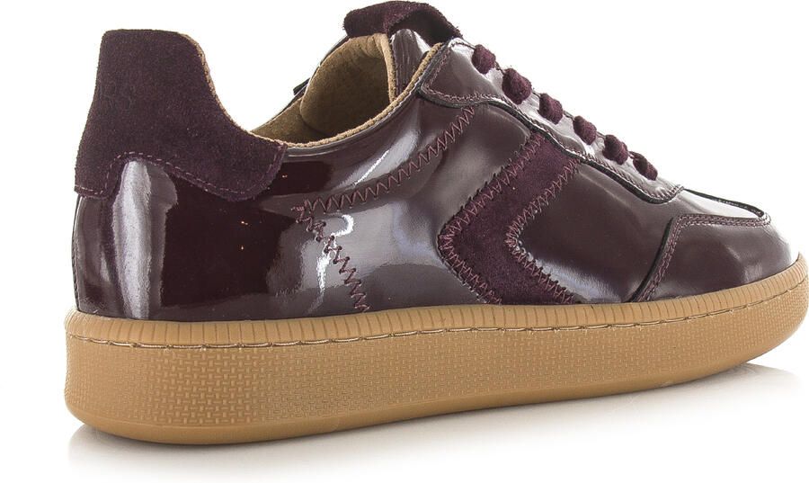 DWRS LABEL DWRS Salta verniz aubergine Lakleer Dames - Foto 5