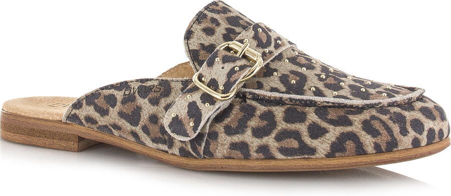 Dwrs Jasper Leopard Instappers 28562-02-8808 Bruin - Foto 5