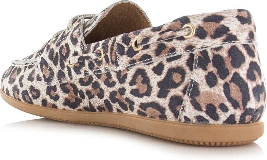 DWRS Latty Leopard Loafers B11927-07-8318 Beige Sand - Foto 6