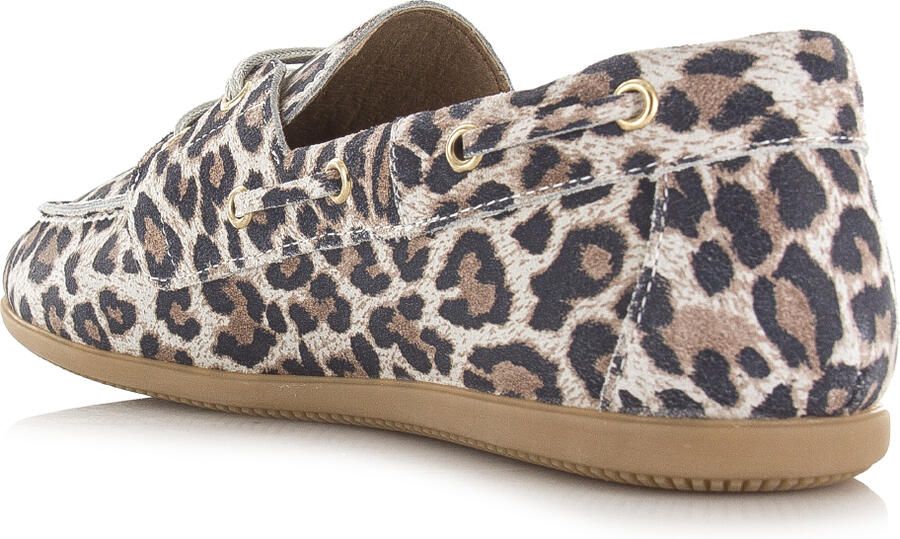 Dwrs Latty Leopard Loafers B11927-07-8318 Beige Sand - Foto 8