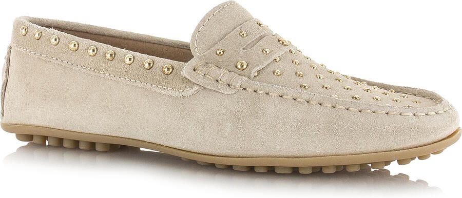 DWRS LABEL PARIS studs sand Suede Dames - Foto 4