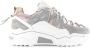 DWRS LABEL DWRS ORION sneakers dames grijs wit Leer Dames - Thumbnail 2