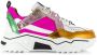 DWRS LABEL DWRS Pluto | multi | white multi Wit Leer Lage sneakers Dames - Thumbnail 19