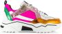 DWRS LABEL DWRS Pluto | multi | white multi Wit Leer Lage sneakers Dames - Thumbnail 18