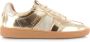 DWRS LABEL DWRS POONA sneakers dames goud Leer Dames - Thumbnail 2