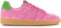 DWRS LABEL DWRS POONA sneakers dames roze Suede Dames - Thumbnail 2