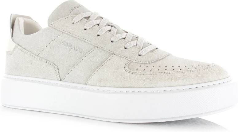 Antony Morato Ryley beige sneakers Beige Suede Lage sneakers Heren