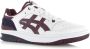 Asics EX89 White Port Royal Wit Leer Lage sneakers Unisex - Thumbnail 9