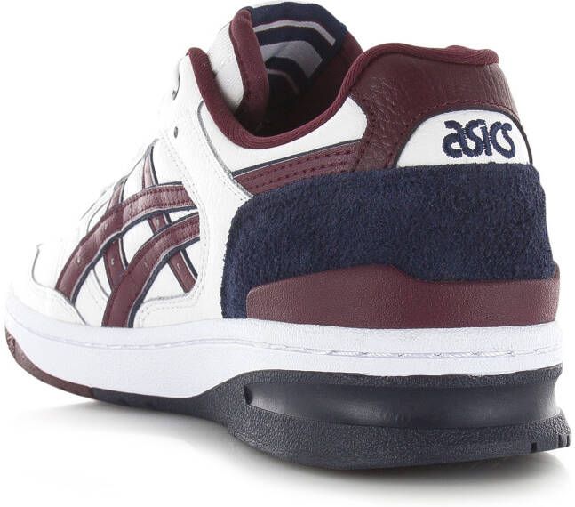 Asics EX89 White Port Royal Wit Leer Lage sneakers Unisex