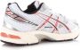 Asics GEL-1130 white desert red Mesh Unisex - Thumbnail 7